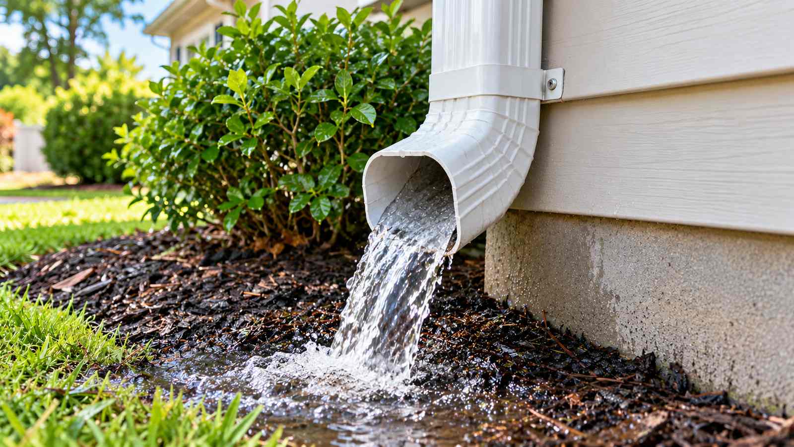 Downspout cleaning in Wellington, FL